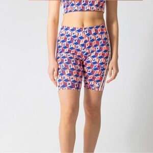 ADIDAS X FARM RIO NWT BIKE SHORTS Small